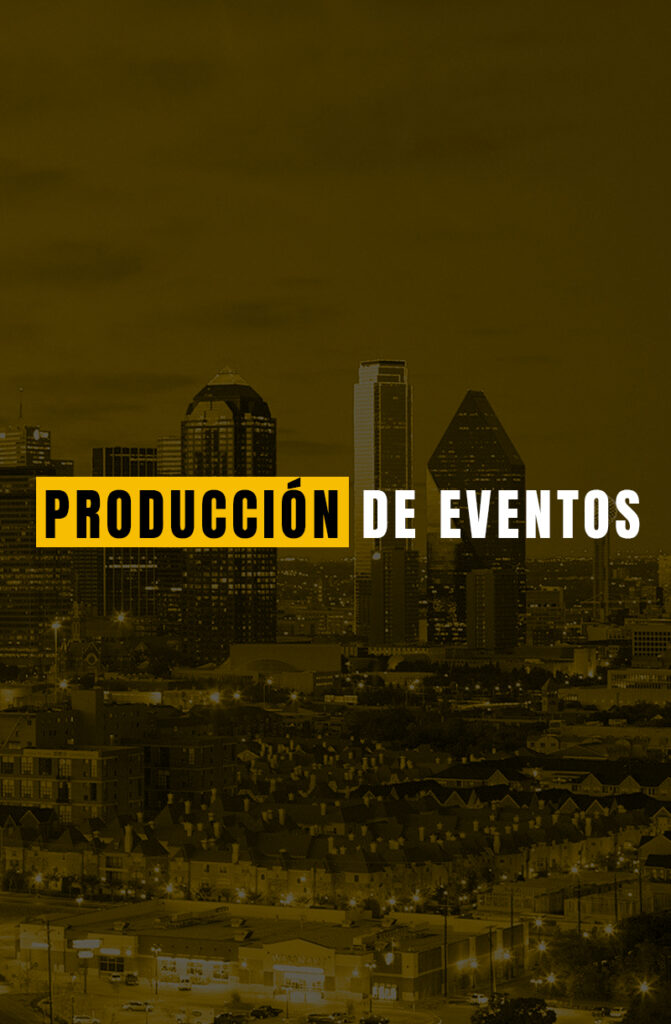 Servicio de Producción de Eventos